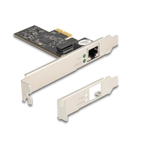 Delock PCI Express x1 kártya - 1 x RJ45 5 Gigabit LAN (81260)