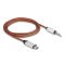 Delock AUX kábel USB Type-C  dugós sztereó csatlakozóval 3,5 mm 4 tűs 1,2 m (81288)