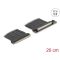 Delock PCI Expressz riser kártya 5.0 x16 apa - x16 szlot kábellel 20 cm (81289)