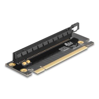   Delock Riser kártya PCI Express 3.0 x16 apa x16-os bővítőhelyre 90  balra szögben - Slot magassága 35 mm (81296)