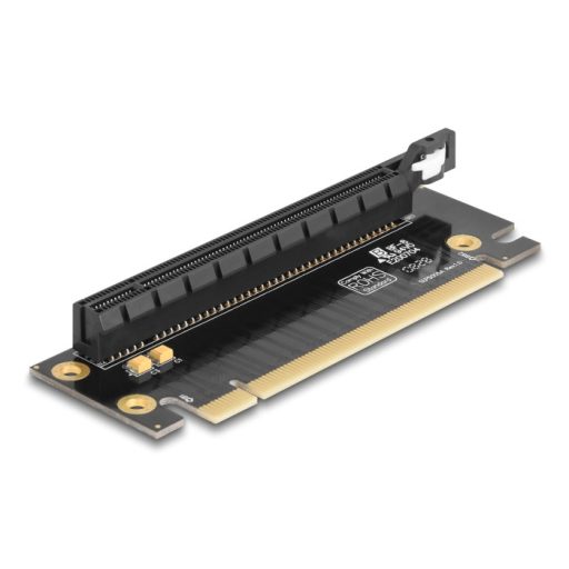 Delock Riser kártya PCI Express 3.0 x16 apa x16-os bővítőhelyre 90  balra szögben - Slot magassága 35 mm (81296)