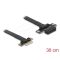 Delock PCI Expressz riser kártya x1 apa - x1 szlot kábellel 30 cm hosszú (81297)