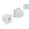 Delock Easy 45 USB töltő port modul 1 x A-típusú és 1 x USB Type-C  csatlakozó felülettel (81313)