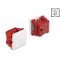 Delock Easy 45 egyes kapcsoló kétpóluső egyirányú 45 x 45 mm, fehér (81360)