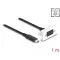 Delock Easy 45 modul SuperSpeed USB 10 Gbps (USB 3.2 Gen 2) USB Type-C  anya - USB Type-C  apa rövid kábellel, 22,5 x 45 mm (81386)