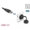 Delock Easy 45 Module SuperSpeed USB 5 Gbps (USB 3.2 Gen 1) USB Type-A anya, 45 x 45 mm (81410)