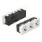 Delock 45 x 45 mm méretű, 3 modulos 45  elrendezésű Easy 45 földelt hálózati csatlakozóaljzat (81424)