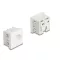Delock 45 x 45 mm méretű, Easy 45 földelt hálózati csatlakozóaljzat T13 Svájc (81437)