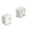 Delock 45 x 45 mm méretű, Easy 45 földelt hálózati csatlakozóaljzat T13 Svájc (81437)