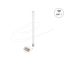 Delock WiFi 7 antenna N-dugó 4,5 - 6,6 dBi 32 cm irányítatlan, rögzített, kültéri, fehér (81455)