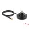 Delock Antenna mágneses talp 1 x N jack - 1 x SMA dugó ULA100 1 m kültéri fekete (81492)