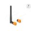 Delock WiFi 6 Antenna FAKRA M anya 2,5 - 3,0 dBi többirányú, dönthető csatlakozással fekete (81493)