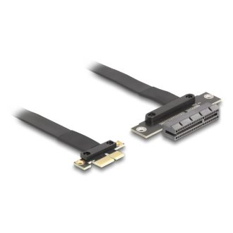   Delock Riser kártya PCI Express 3.0 x1 x1-es apa x4-es bővítőhelyre, 30 cm-es kábellel (81495)