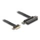 Delock Riser kártya PCI Express 3.0 x1 x1 apa x8-as bővítőhelyre, 30 cm-es kábellel