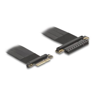   Delock Riser kártya PCI Express 3.0 x4 x4-es apa x8-as bővítőhelyre, 30 cm-es kábellel (81497)