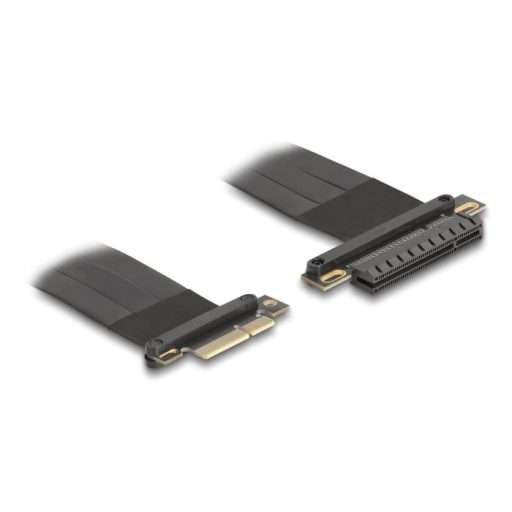 Delock Riser kártya PCI Express 3.0 x4 x4-es apa x8-as bővítőhelyre, 30 cm-es kábellel (81497)