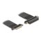 Delock Riser kártya PCI Express 3.0 x4 x4-es apa x8-as bővítőhelyre, 30 cm-es kábellel (81497)