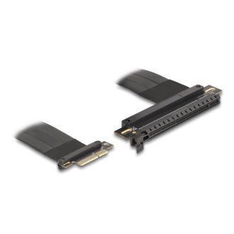   Delock Riser kártya PCI Express 3.0 x4 x4 apa x16 foglalatba, 30 cm-es kábellel (81498)