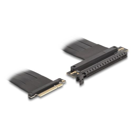 Delock Riser kártya PCI Express 3.0 x8 x8 apa x16 foglalatba, 30 cm-es kábellel (81499)