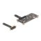 Delock adapter PCIe 3.0 x1 apa 90 -os szögben M.2 Key M anya csatlakozóra, 10 cm-es kábellel (81503)