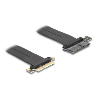   Delock Riser kártya PCI Express 3.0 x4 apa U.2 SFF-8639 SSD slot, kábel 30 cm (81507)