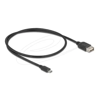   Delock USB 2.0 kábel EASY USB Type Micro apa - EASY USB Type-A anya 0,5 m (81517)