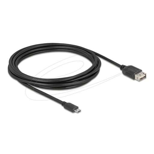 Delock USB 2.0 kábel EASY USB Type Micro apa - EASY USB Type-A anya 3 m (81520)
