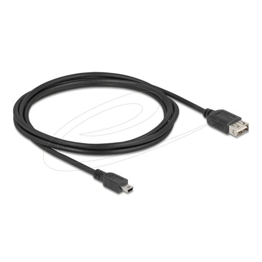 Delock USB 2.0 kábel USB Type Mini-B apa - EASY USB Type-A anya 2 m (81525)