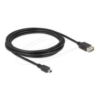   Delock USB 2.0 kábel USB Type Mini-B apa - EASY USB Type-A anya 3 m (81526)