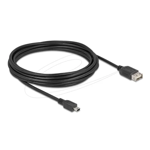 Delock USB 2.0 kábel USB Type Mini-B apa - EASY USB Type-A anya 5 m (81527)