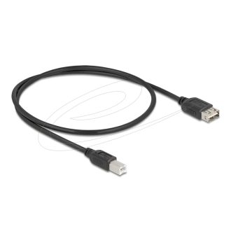   Delock USB 2.0 kábel USB Type-B apa - EASY USB Type-A anya 0,5 m (81529)