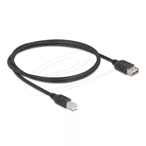 Delock USB 2.0 kábel USB Type-B apa - EASY USB Type-A anya 1 m (81530)