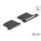 Delock PCI Expressz riser kártya 5.0 x16 apa - x16 szlot kábellel 30 cm (81593)
