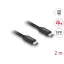 Delock Koaxiális USB 40 Gbps kábel USB PD 3.1 240 W 2 m (81707)