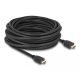 Delock High Speed HDMI kábel 48 Gbps 8K 60 Hz, fekete 10 m (82006)