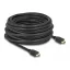 Delock High Speed HDMI kábel 48 Gbps 8K 60 Hz, fekete 12 m (82007)