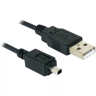   Delock kamera kábel USB-B mini 4 tűs - USB-A 1,5 m apa-apa (82113)