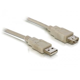 Delock USB 2.0 hosszabbító kábel A/A 3 m (82240)