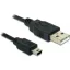 Delock Delock USB 2.0-A > USB mini-B 5 pin 1 m apa / apa kábel (82273)