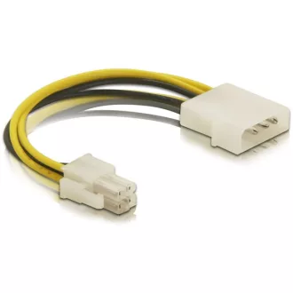 Delock P4 apa   MOLEX 4 tűs apa, kábel (82391)