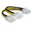 Delock PCI Expressz 8 pin -  2 db molex tápátalakító (82397)
