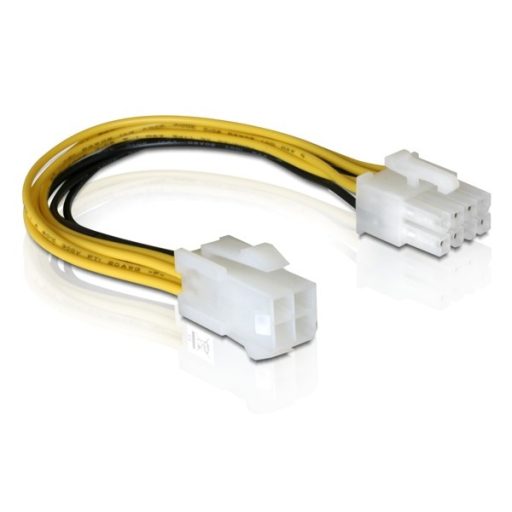 Delock PCI Express (hálózati, 8 tűs, EPS) -  4 tűs ATX P4 kábel (82405)