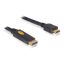 Delock Displayport apa - HDMI apa kábel, 5m (82441)