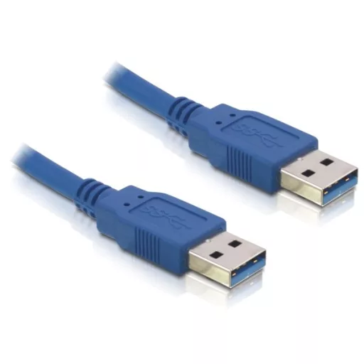 Delock USB3.0-A (apa/apa), 2 méteres hosszabbító kábel (82535)