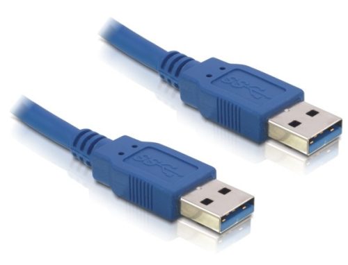 Delock USB3.0-A (apa/apa), 3 méteres hosszabbító kábel (82536)