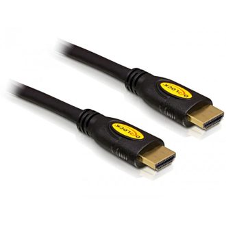   Delock High Speed HDMI-kábel típusú Ethernet - HDMI-A dugós > HDMI-A dugós 4K 2,0 m (82583)
