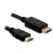 Delock Displayport - HDMI kábel, apa-apa 1m (82586)
