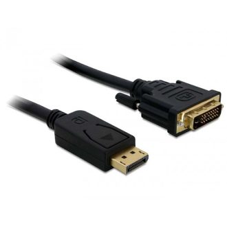Delock Displayport - DVI 24+1 kábel, apa - apa 2,0m (82591)