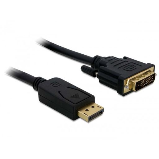 Delock Displayport - DVI 24+1 kábel, apa - apa 2,0m (82591)