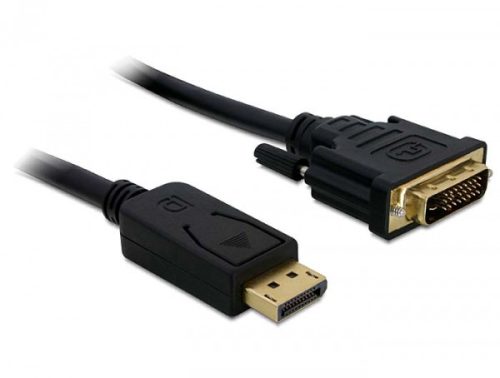 Delock Displayport - DVI 24+1 kábel, apa - apa 5,0m